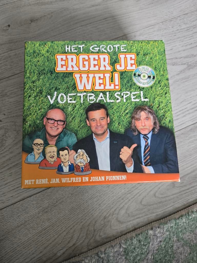 Het grote erger je wel voetbal spel, Ophalen