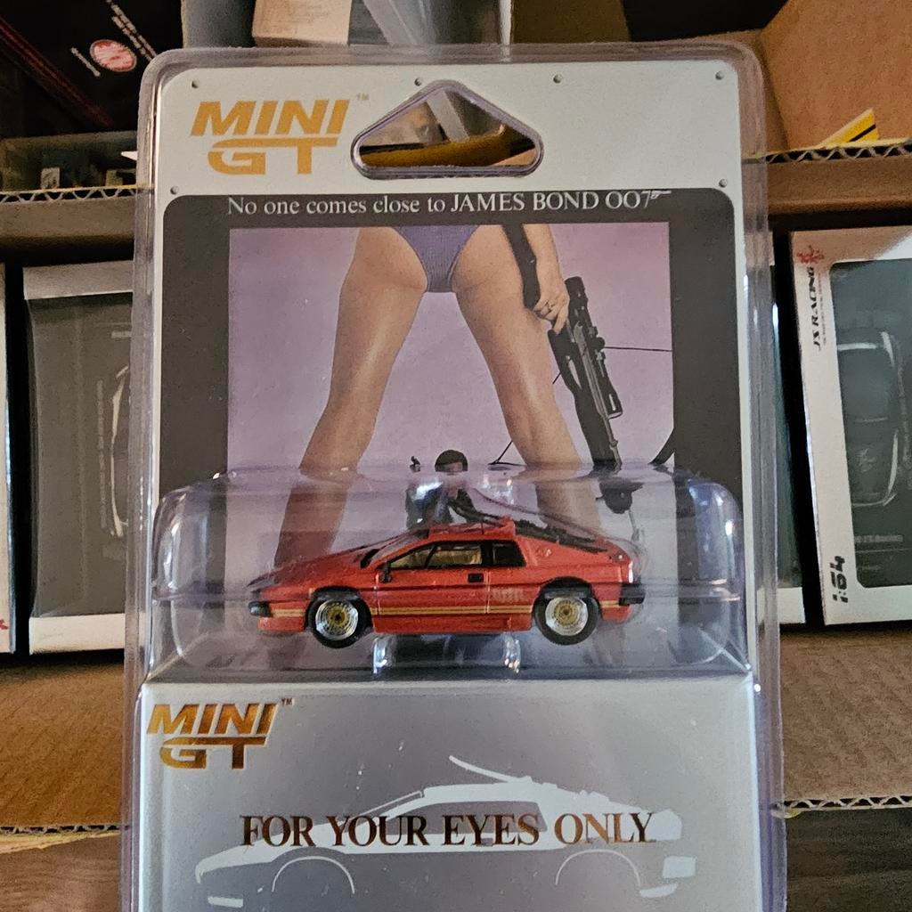 Mini GT Lotus Esprit S1 James Bond 007 For Your Eyes Only, Nieuw, Ophalen of Verzenden, Mini GT, Niet van toepassing, speelgoed