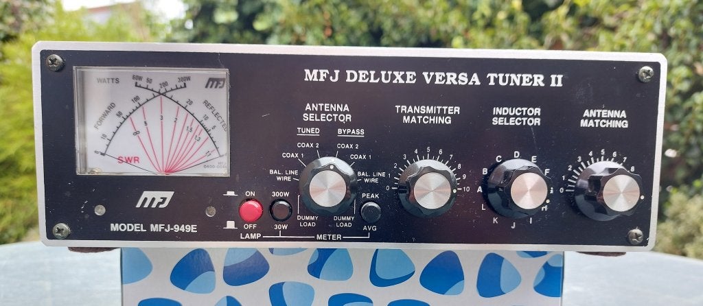 MFJ-949E tuner met ingebouwde balun en dummy, Ophalen of Verzenden, Gebruikt, Zender en Ontvanger