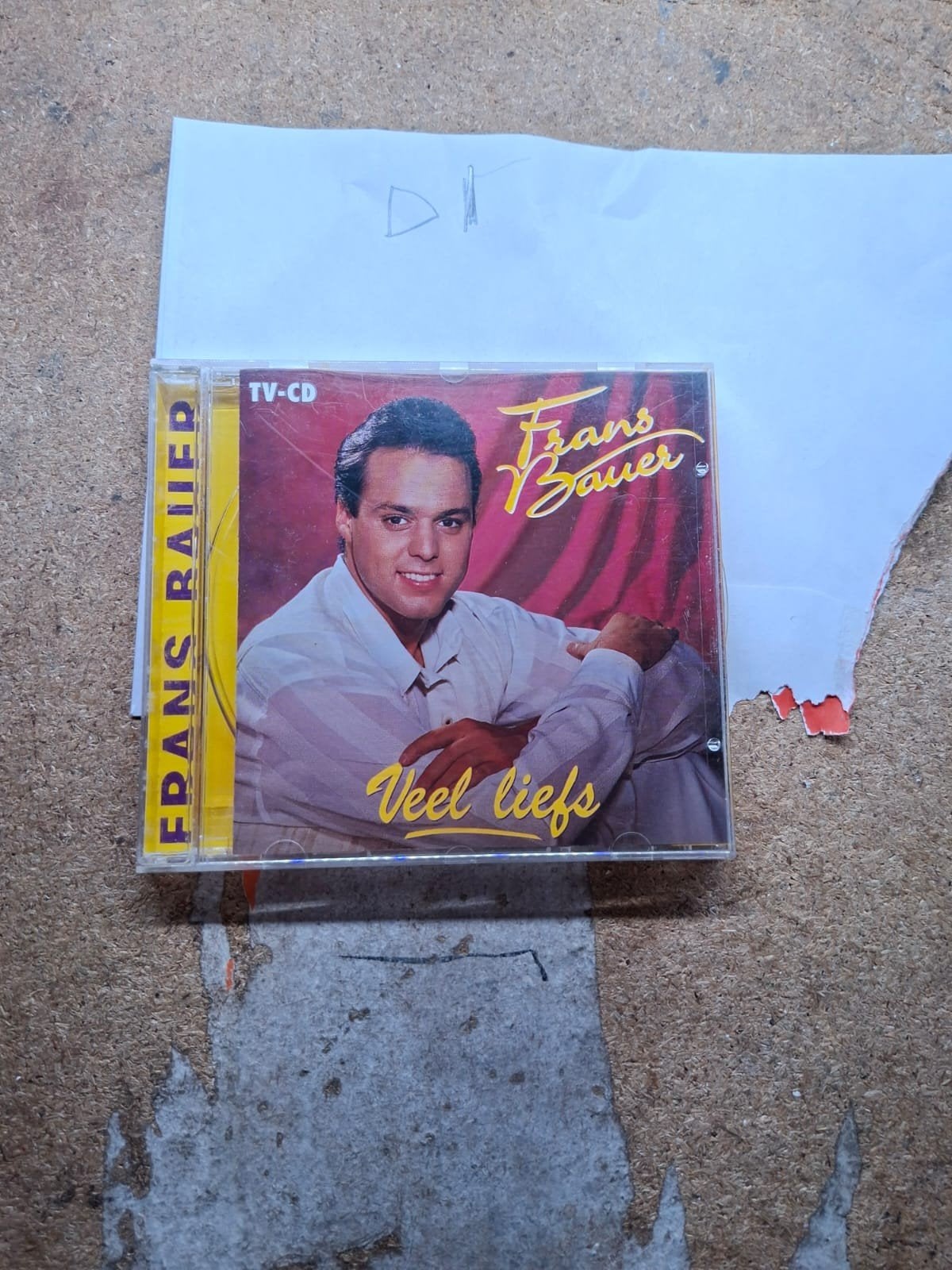 Frans Bauer - Veel Liefs (TV-CD), Ophalen of Verzenden, Gebruikt, Levenslied of Smartlap, Album