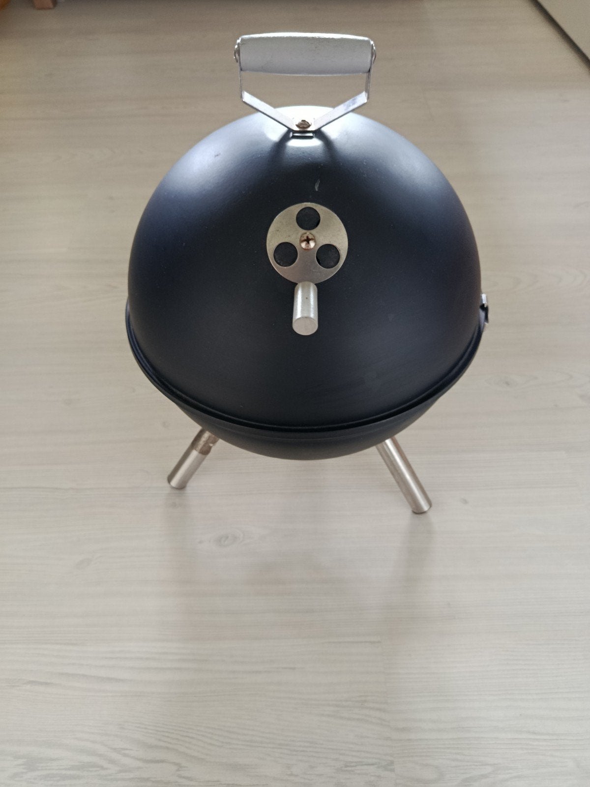 Compacte kogel BBQ met deksel - Tafelmodel, Ophalen, Gebruikt, Onbekend, Met accessoires