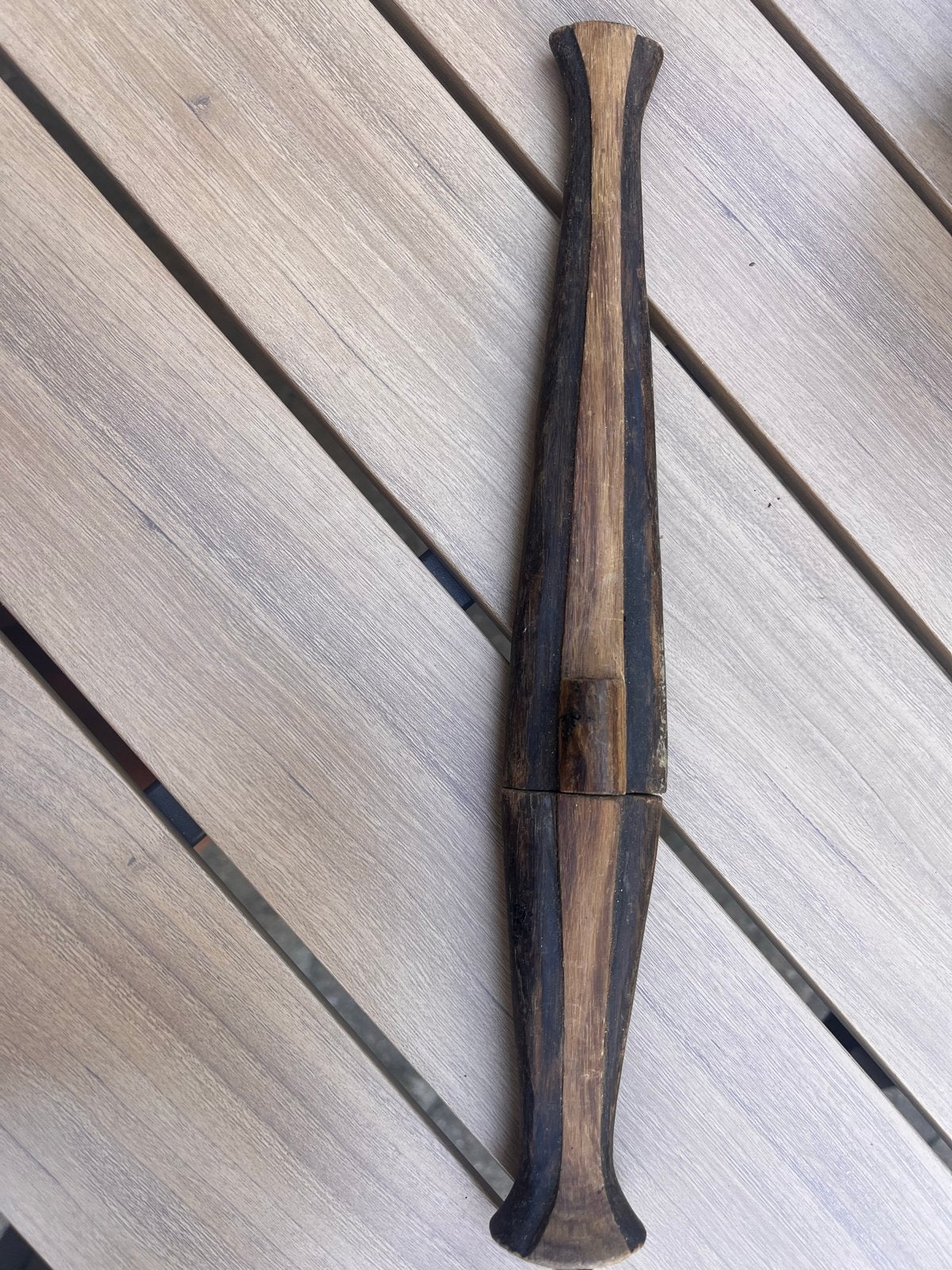 Decoratief houten mes met schede - Uniek design, Ophalen of Verzenden
