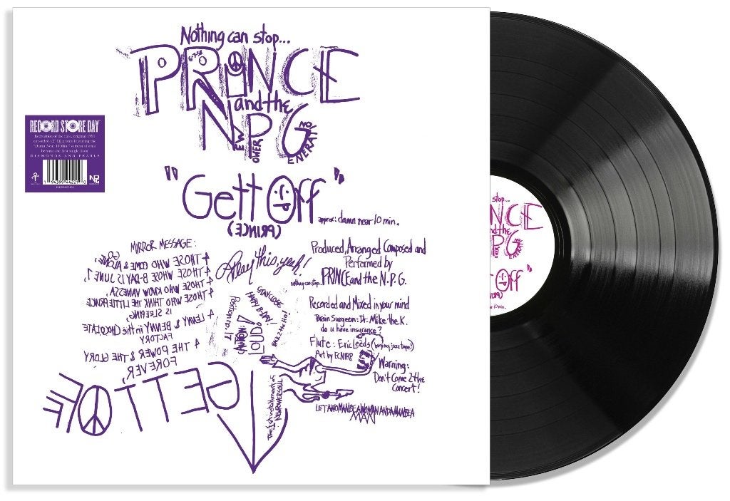Vinyl Maxisingle Prince Gett Off RSD 2023 NIEUW, Ophalen of Verzenden, Limited edition, Pop, 12 inch