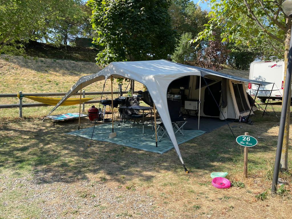 Campooz Fat Freddy 2022 | COMPLEET | voortent + luifel |, Ophalen, Beige, Campooz, Tot en met 4