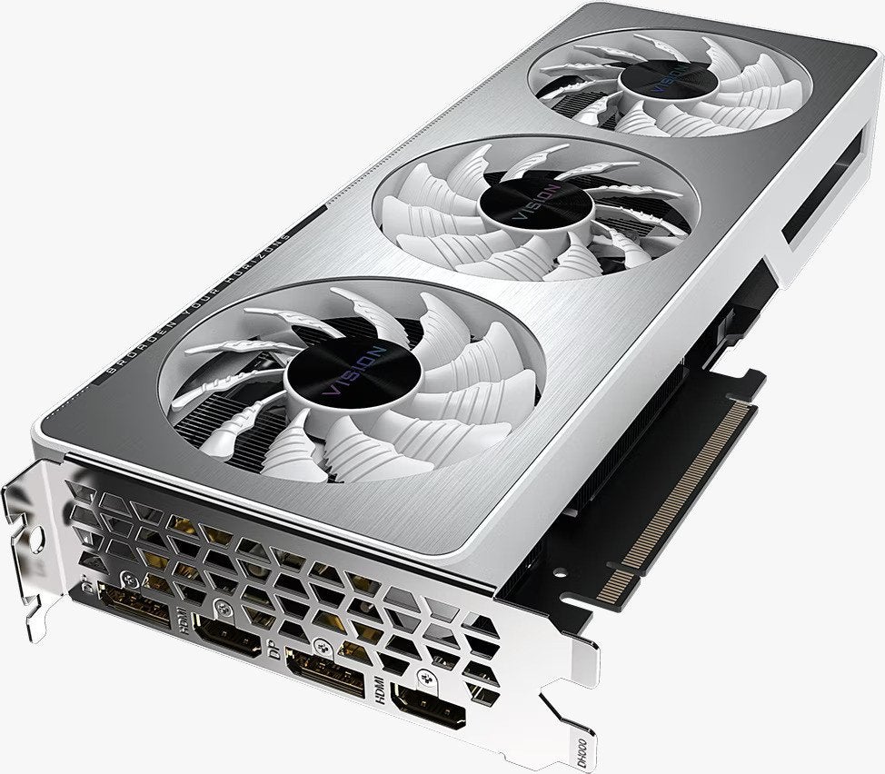 Gigabyte GeForce RTX 3060 VISION OC 12G Videokaart, GDDR6, Ophalen of Verzenden, Zo goed als nieuw, HDMI