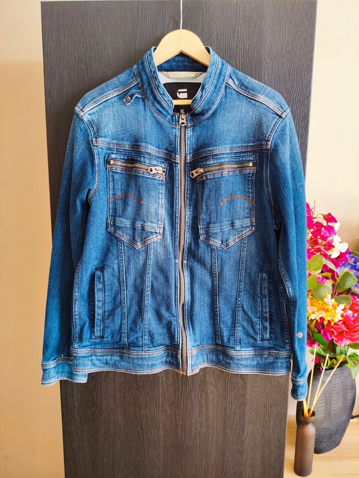 G-Star Raw Arc Zip 3D Slim JKT spijkerjas - XL, G-Star Raw, Blauw, Maat 56/58 (XL), Ophalen of Verzenden