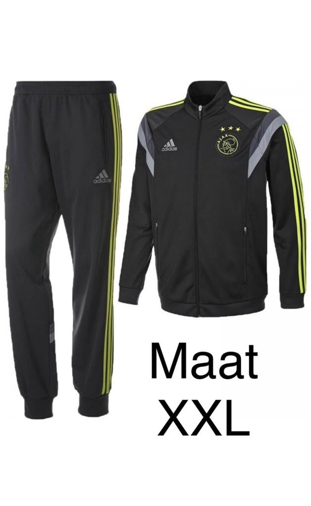 Ajax Trainingspak Maat XXL, Overige maten, Ophalen of Verzenden, Voetbal, Grijs