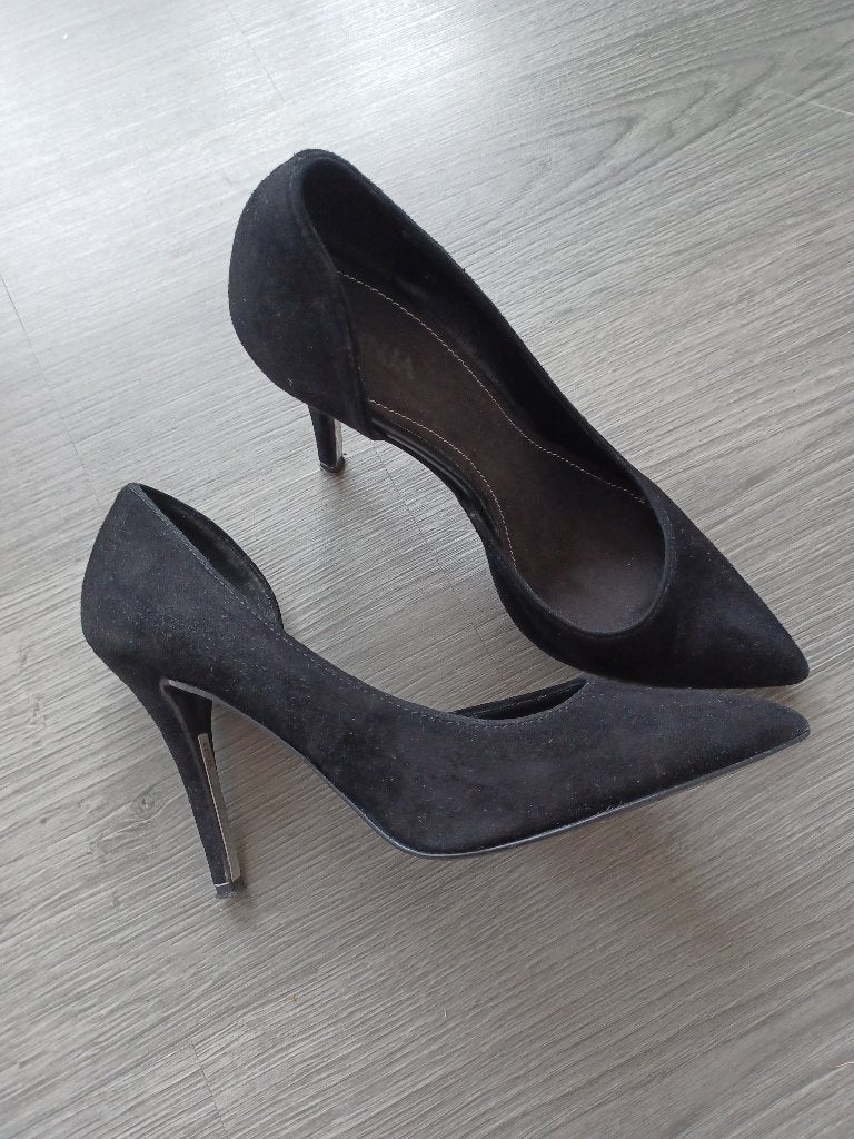 Italiaanse Linja Pumps mt 39,5, Pumps, Linja Pumps, Zwart, Ophalen of Verzenden