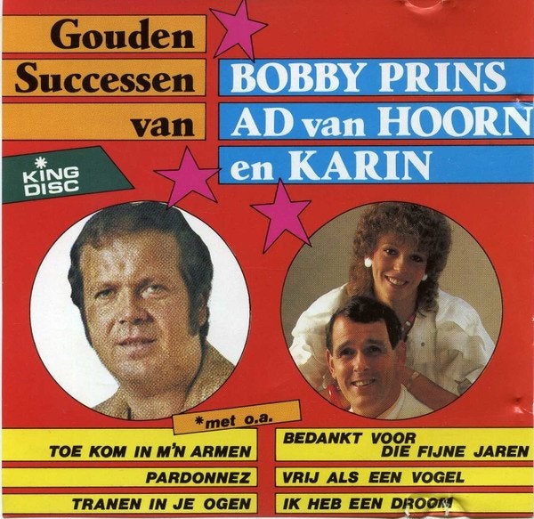 Piraten C.D. (1987) Bobby Prins & Ad van Hoorn en Karin, Cd's en Dvd's, Gebruikt, Inclusief doosje, Ophalen of Verzenden, Levenslied of Smartlap