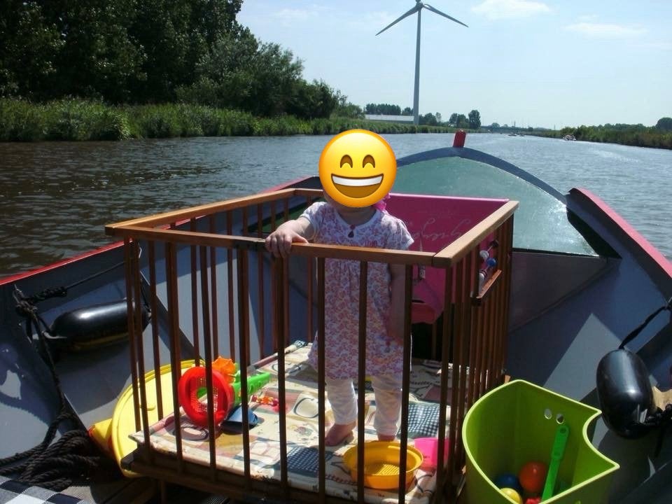 Tuindersschuit - Koolvlet - Onderdijker Motorschuit, Ophalen, Staal, Binnenboordmotor, 10 pk