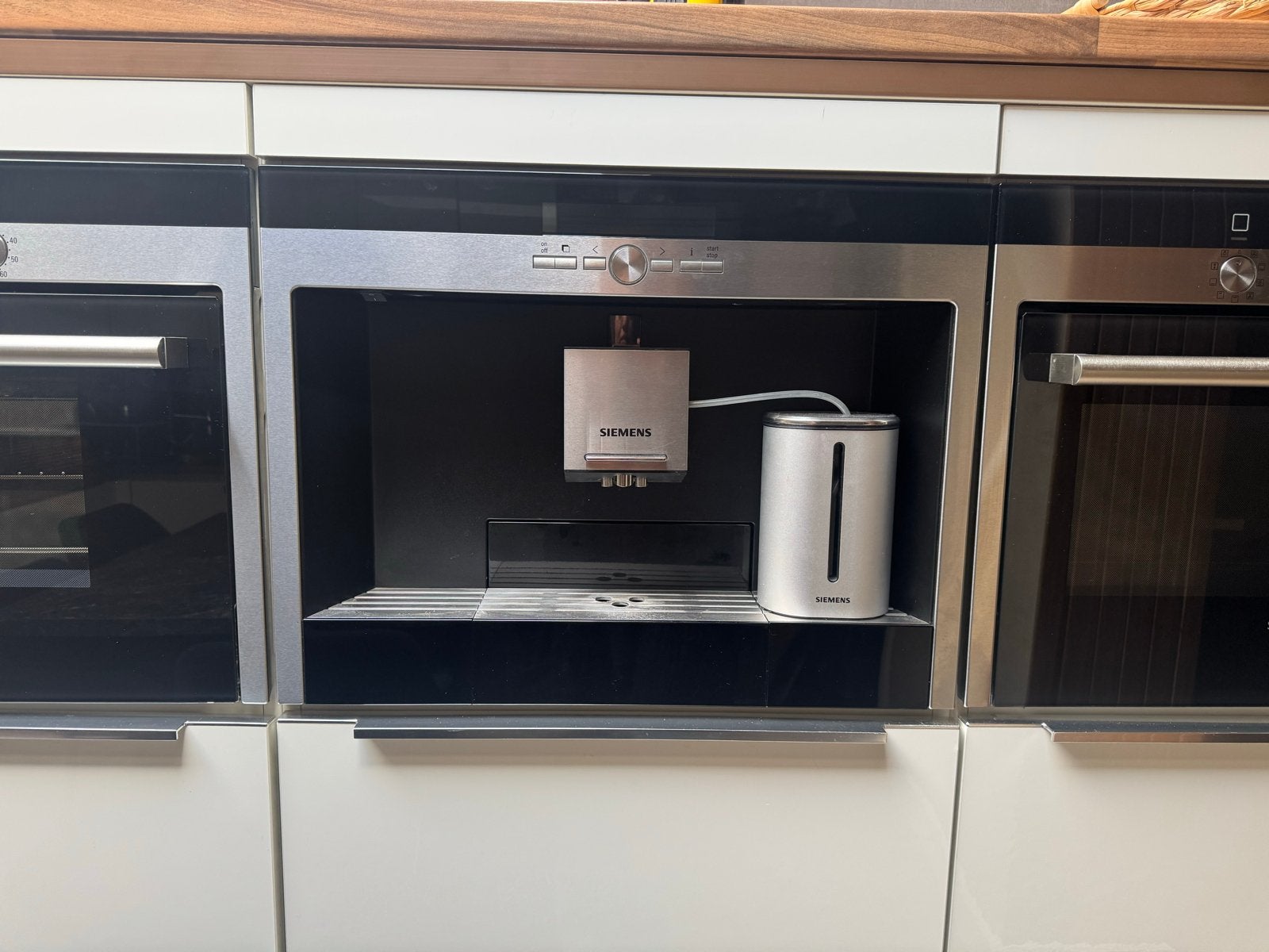 Siemens koffiemachine defect - voor onderdelen/reparatie, Ophalen, Afneembaar waterreservoir, Koffiemachine, Koffiebonen