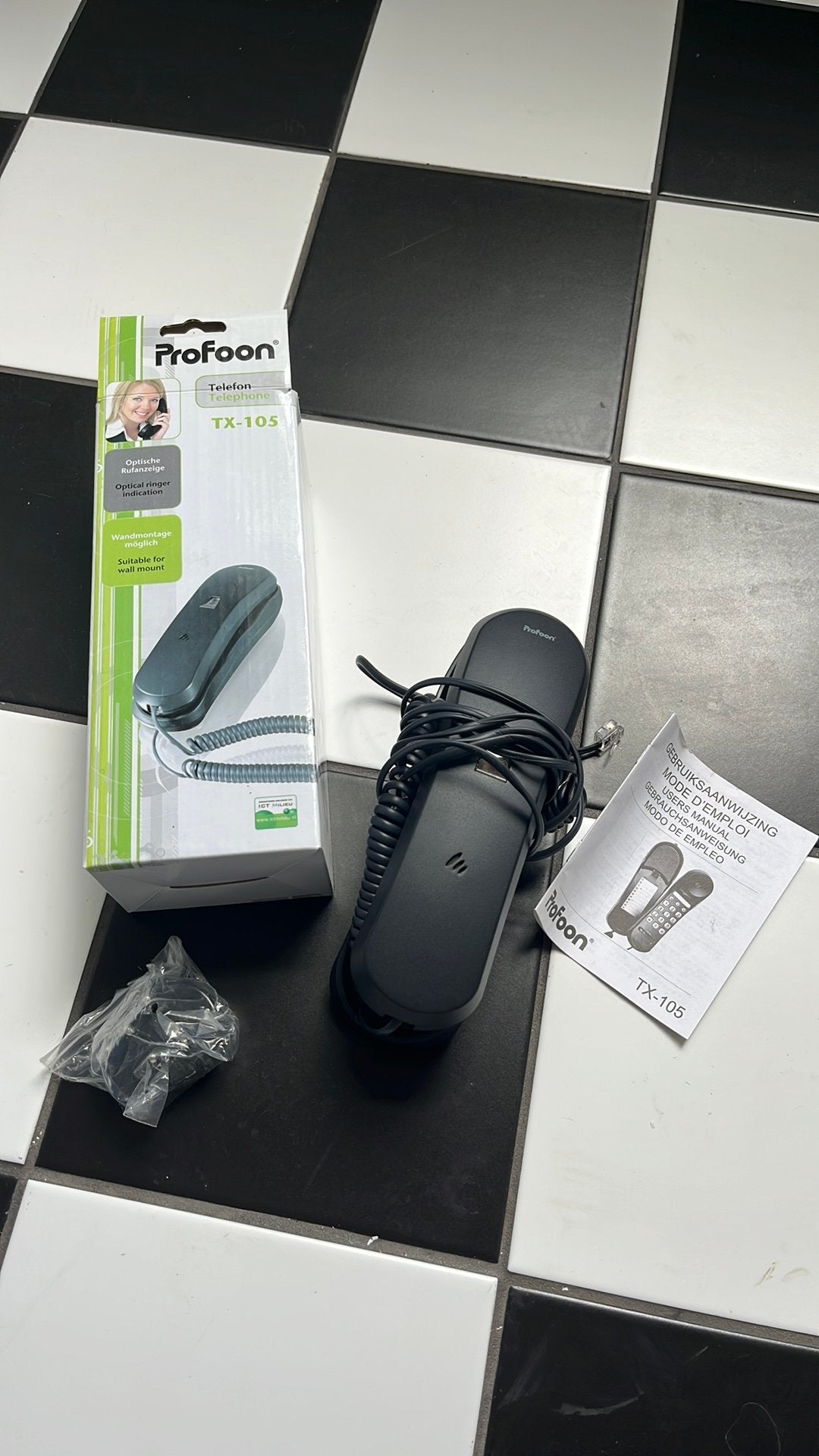 Profoon telefoon TX -105, Telecommunicatie, Vaste telefoons | Niet Draadloos, Ophalen of Verzenden, Zo goed als nieuw