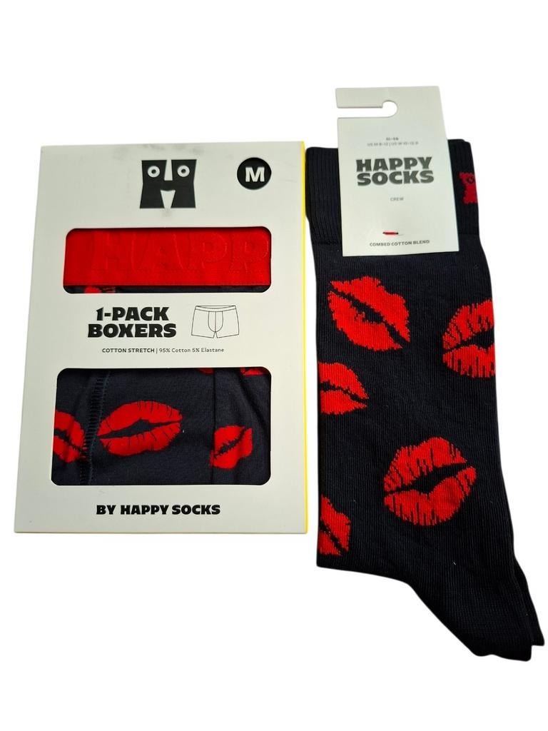 Nieuwe Happy Sovks boxershort maat M met sokken maat 41-46, Kleding | Heren, Sokken en Kousen, Overige kleuren, Nieuw, Overige maten