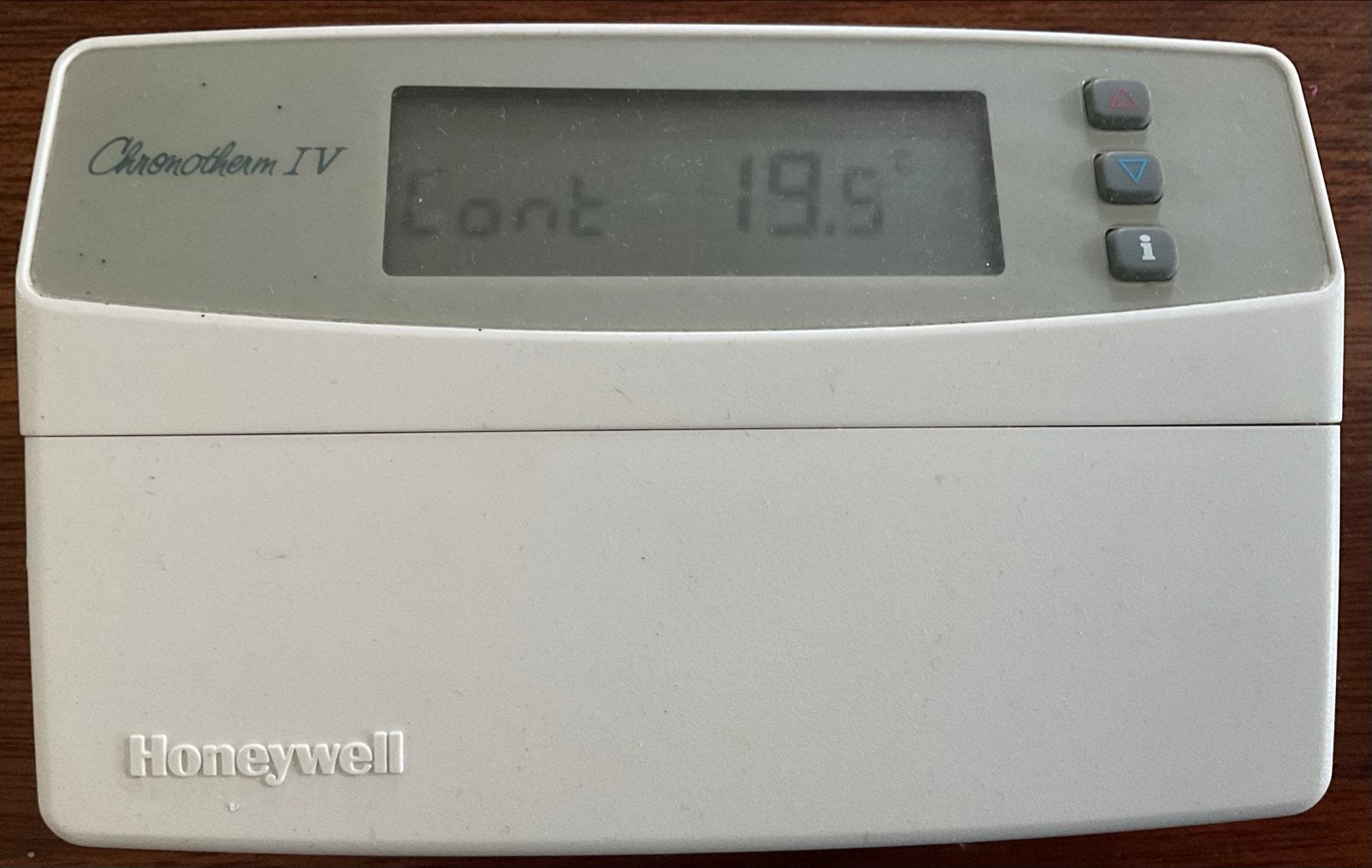 Honeywell Chronotherm IV Klokthermostaat met handleiding, Doe-het-zelf en Verbouw, Ophalen of Verzenden, Gebruikt