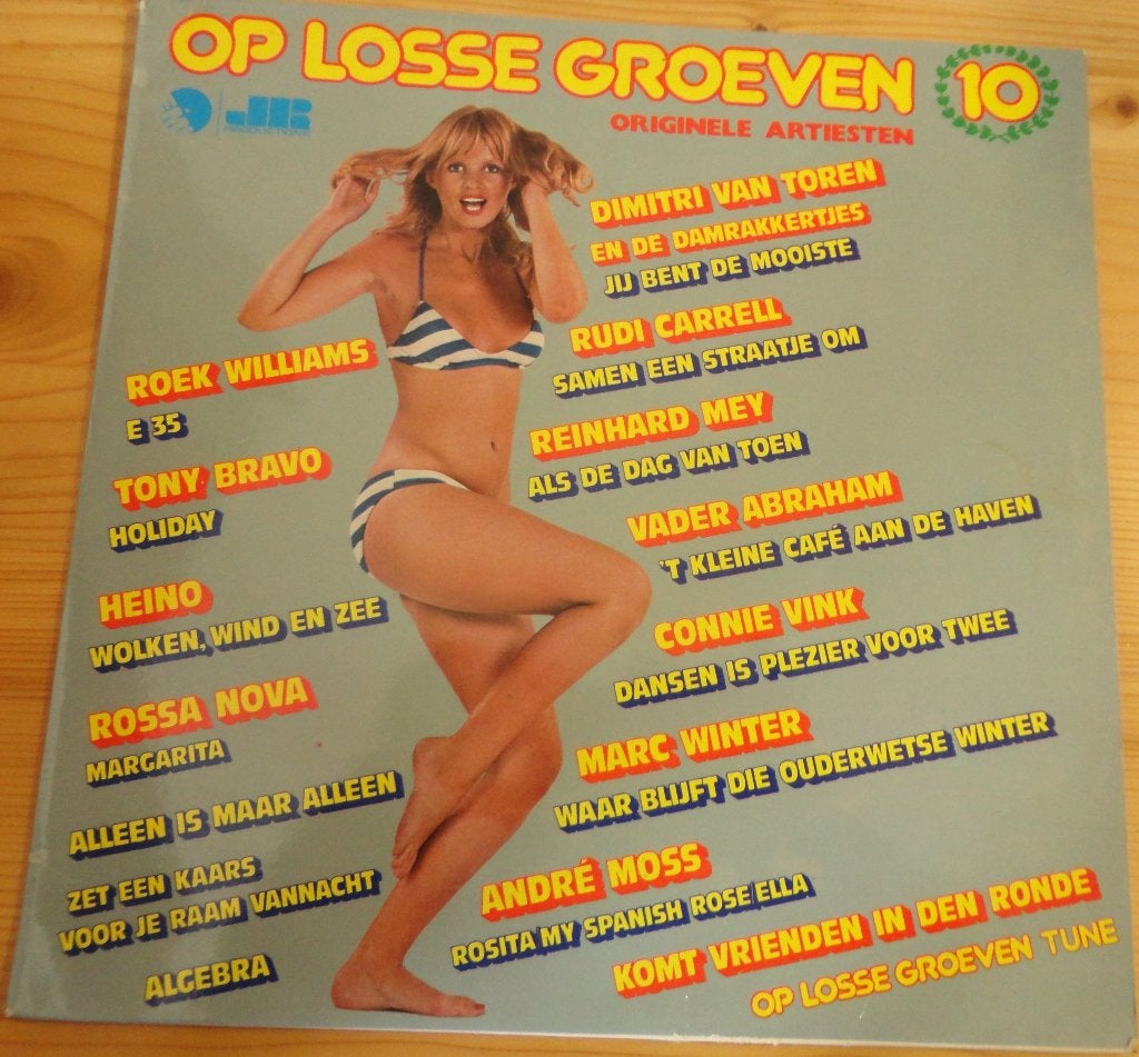 Op losse Groeven -10 (LP), LP, Gebruikt, Ophalen of Verzenden, Levenslied of Smartlap
