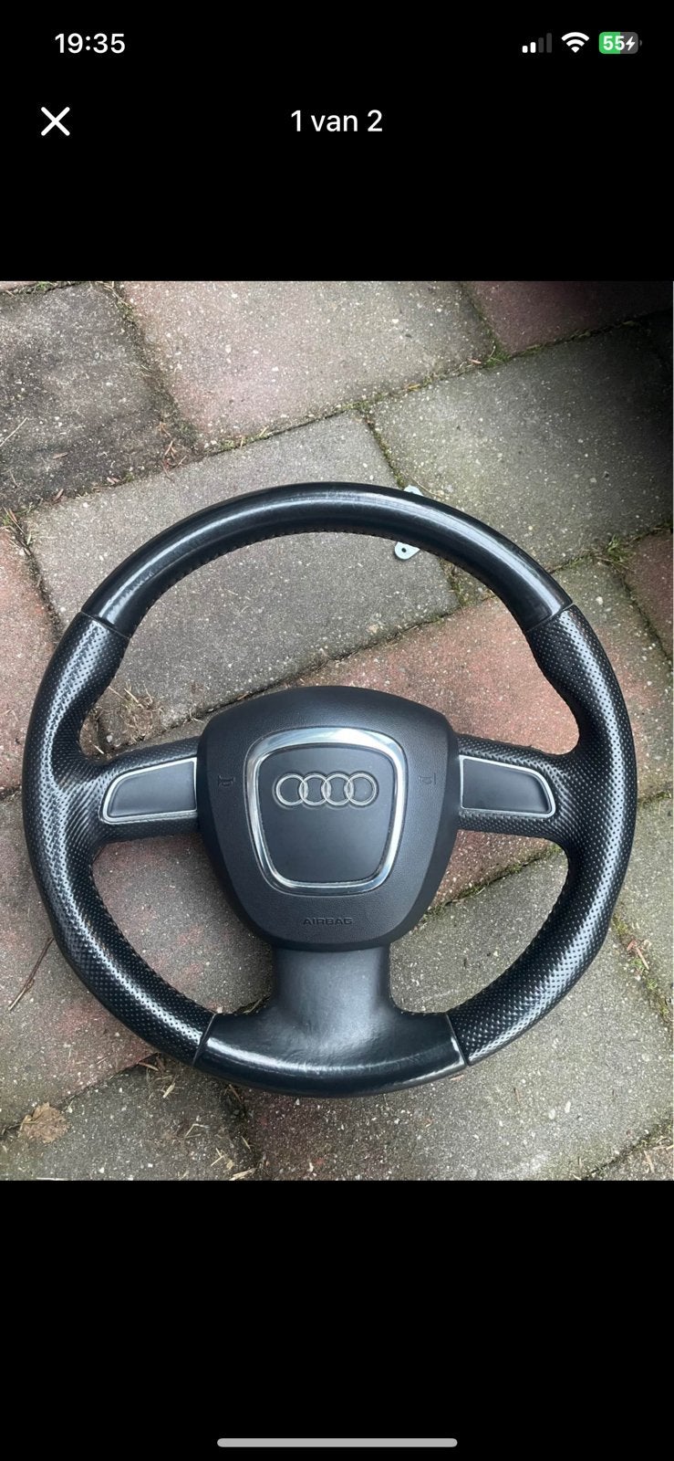 Audi a3 8p stuur+ airbag, Ophalen of Verzenden
