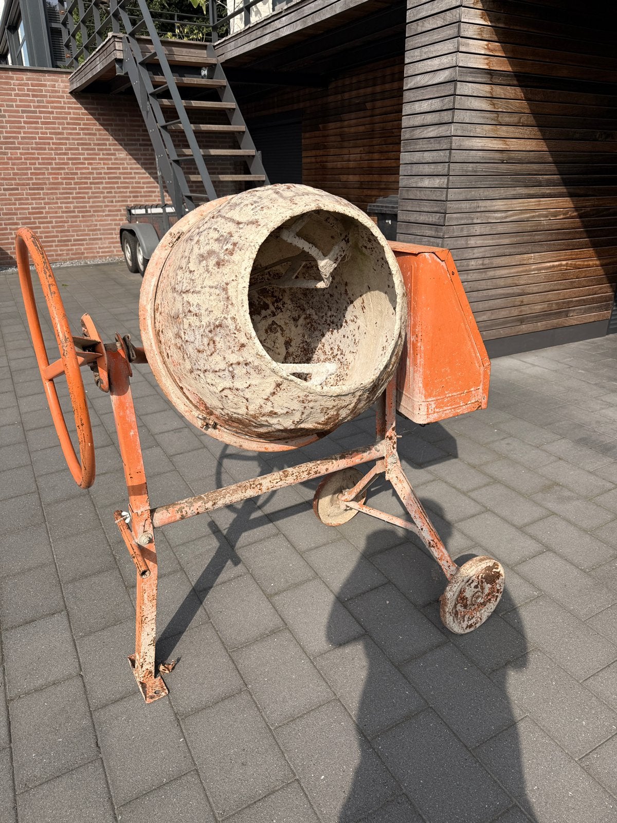 Cementmolen Alko Top 1401, Doe-het-zelf en Verbouw, Ophalen, Gebruikt