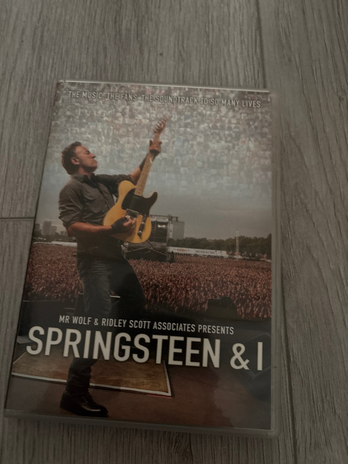 Springsteen & I DVD - Documentaire Bruce Springsteen, Verzenden, Nederlands, Zo goed als nieuw, Engels