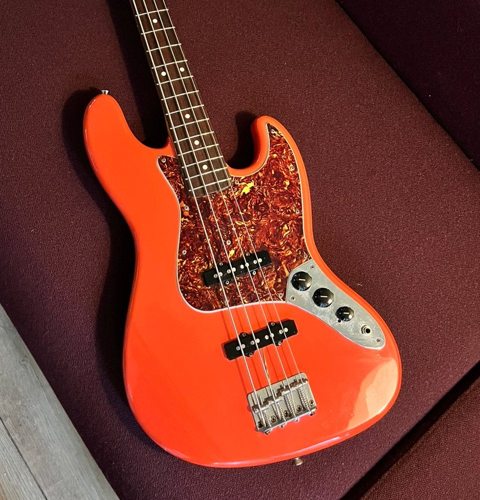 Squier JV Jazz Bass - 1983, Ophalen, Gebruikt, Elektrisch