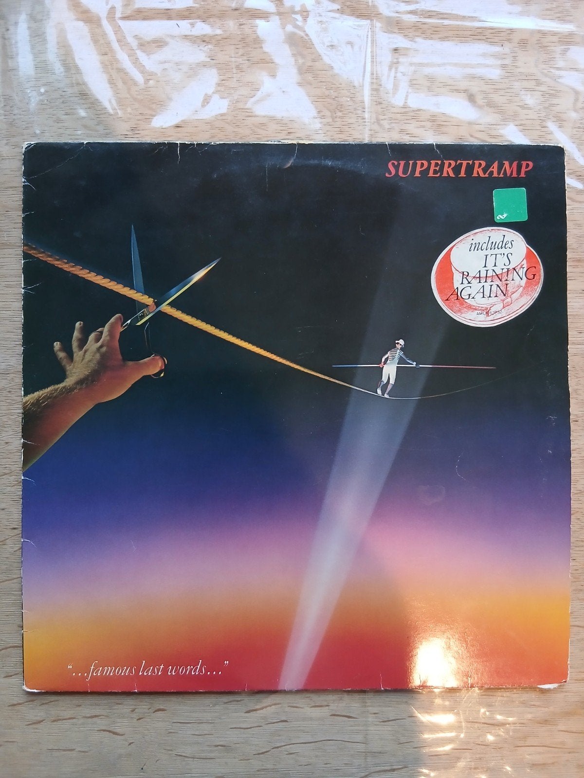 Supertramp - "...famous last words..." LP Vinyl, Ophalen of Verzenden, 1980 - 1989, Gebruikt