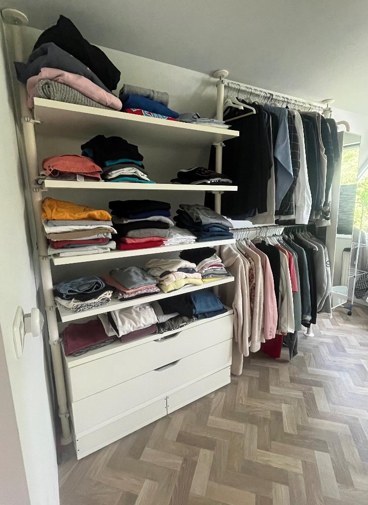 Complete kast Ikea Stolmen, Huis en Inrichting, Ophalen, Gebruikt, 100 tot 150 cm, Minder dan 100 cm