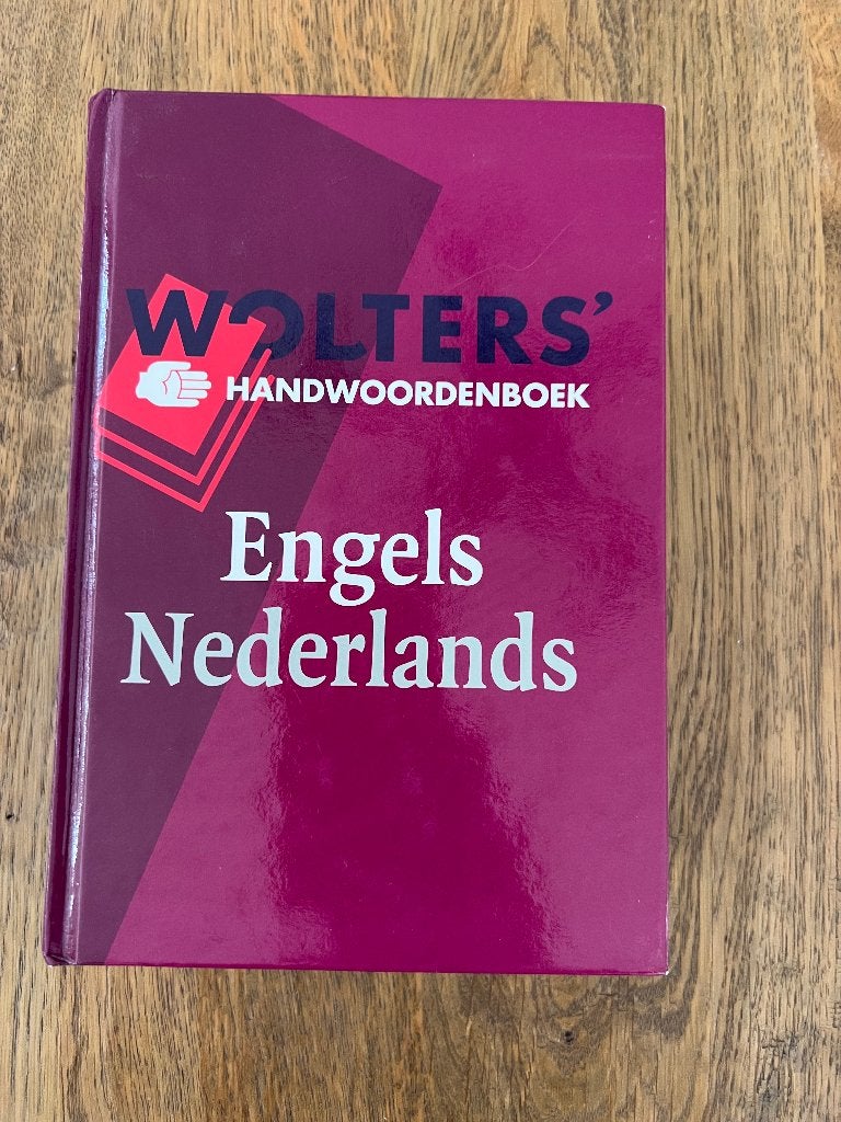 Wolters handwoordenboek Engels Nederlands, Ophalen, Koenen of Wolters, Wolters-Noordhoff, Zo goed als nieuw