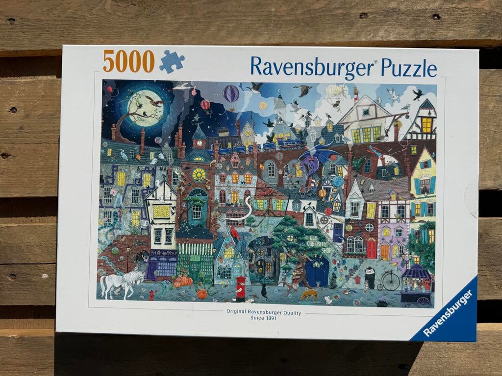 Ravensburger Legpuzzel 5000 stukjes - Betoverende Stad