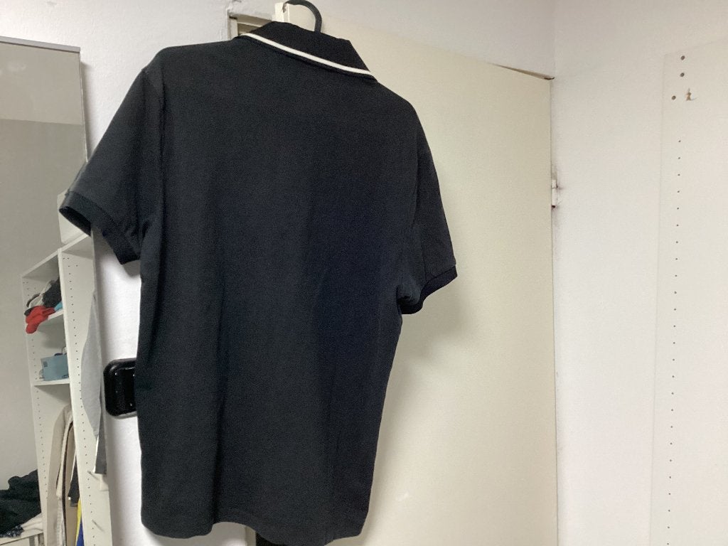 Originele Armani zwarte polo – maat XL, Ophalen of Verzenden, Zo goed als nieuw, Maat 56/58 (XL), Zwart