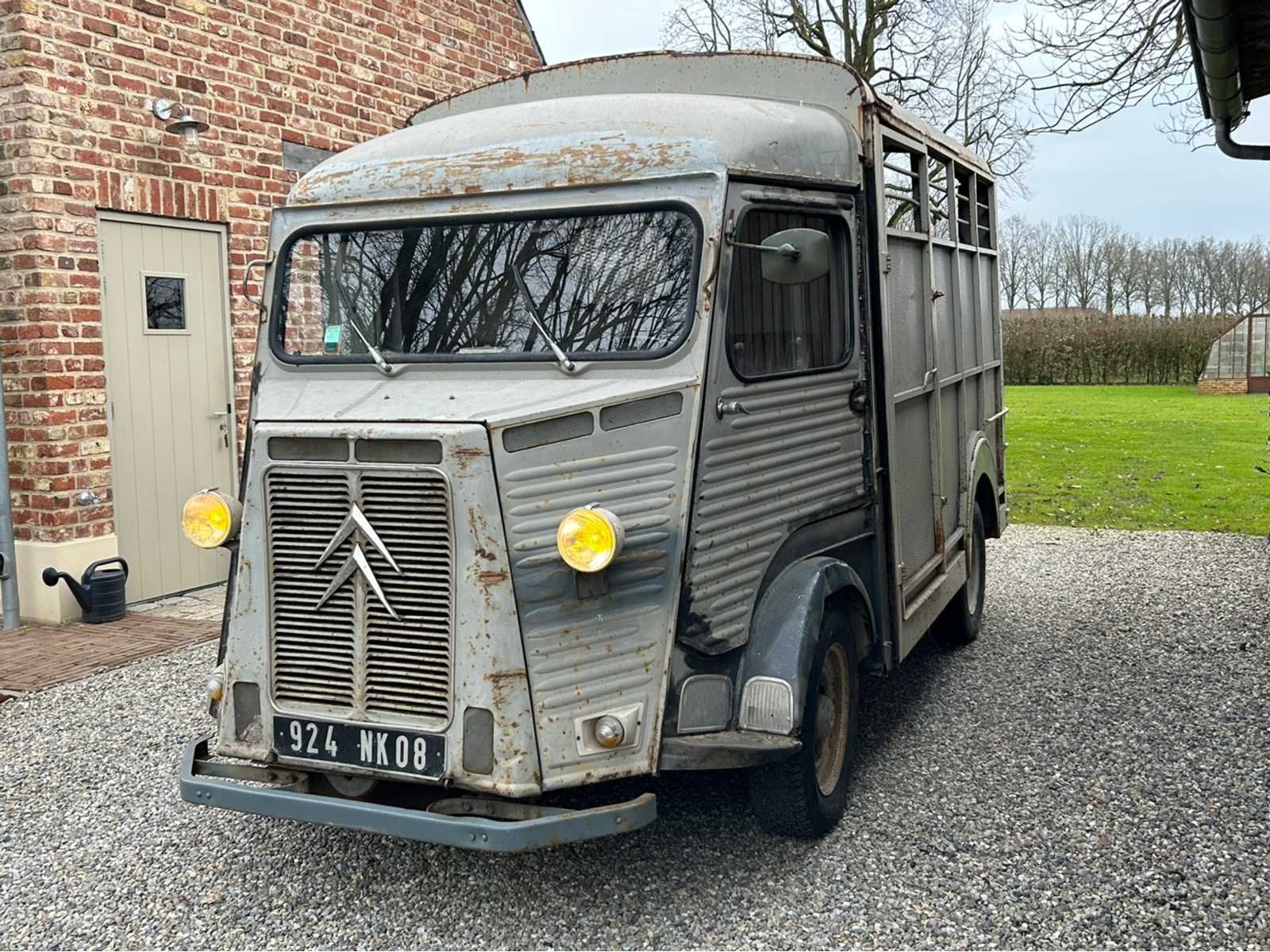 1977 Citroën HY Oldtimer veewagen foodtruck, Auto's, Overige carrosserieën, Citroën, Bedrijf, Diesel