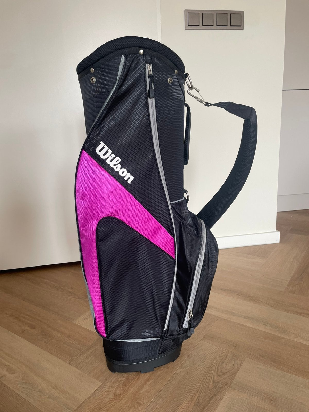 Wilson golftas zwart/roze, Sport en Fitness, Golf, Ophalen, Nieuw, Tas, Overige merken