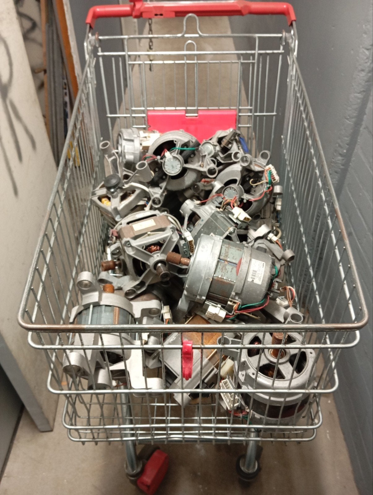 Partij wasmachine motoren - ideaal voor onderdelen, Ophalen of Verzenden, Gebruikt