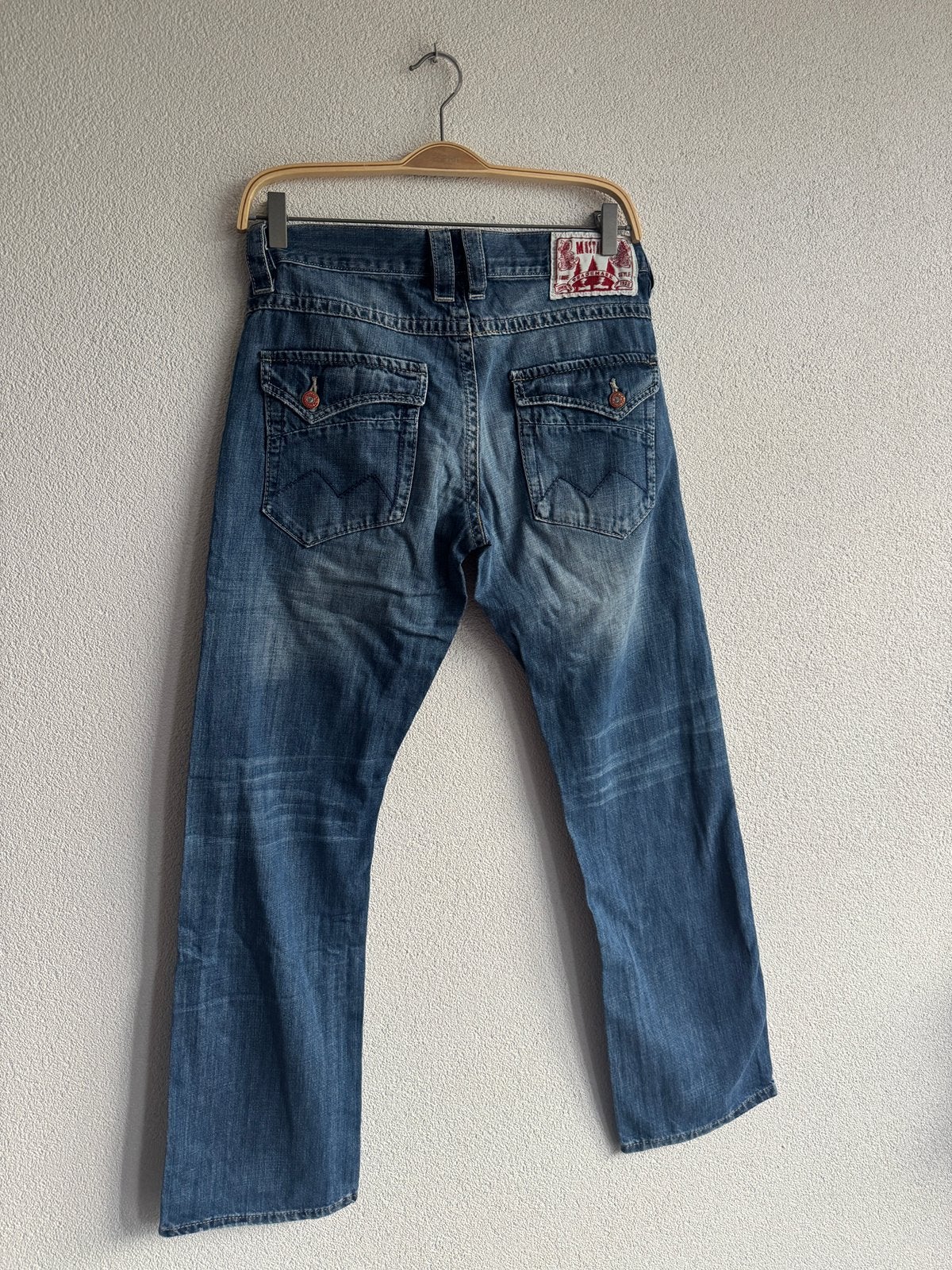 Foto 13 van Vintage Mustang skater baggy denim jeans
