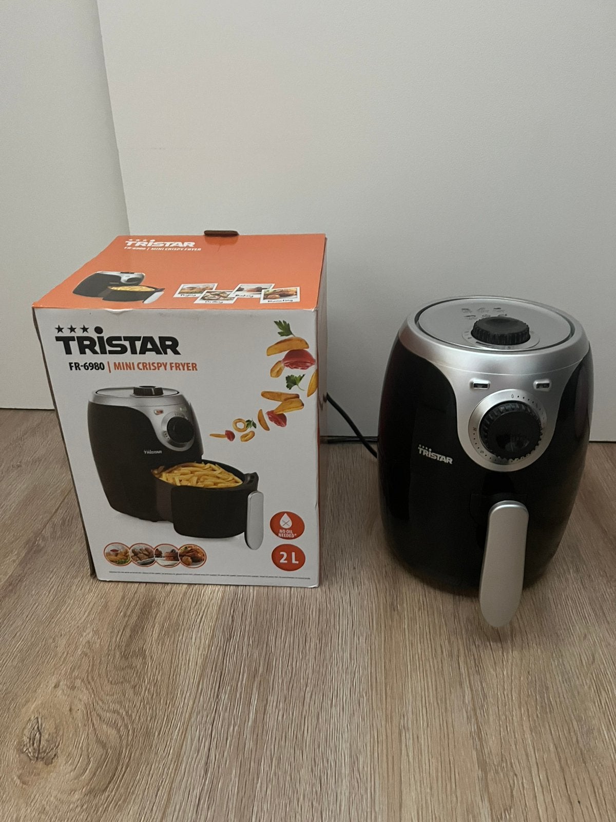 Tristar Crispy Fryer FR-6980, camping airfryer, Witgoed en Apparatuur, Airfryers, Ophalen, Zo goed als nieuw, Airfryer, Minder dan 750 gram