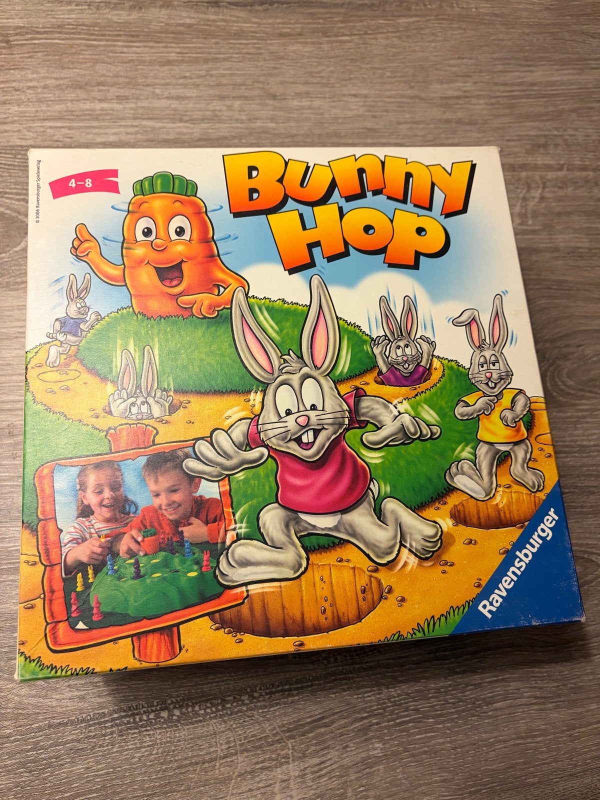 Bunny Hop Spel - Ravensburger, Drie of vier spelers, Ophalen of Verzenden, Zo goed als nieuw