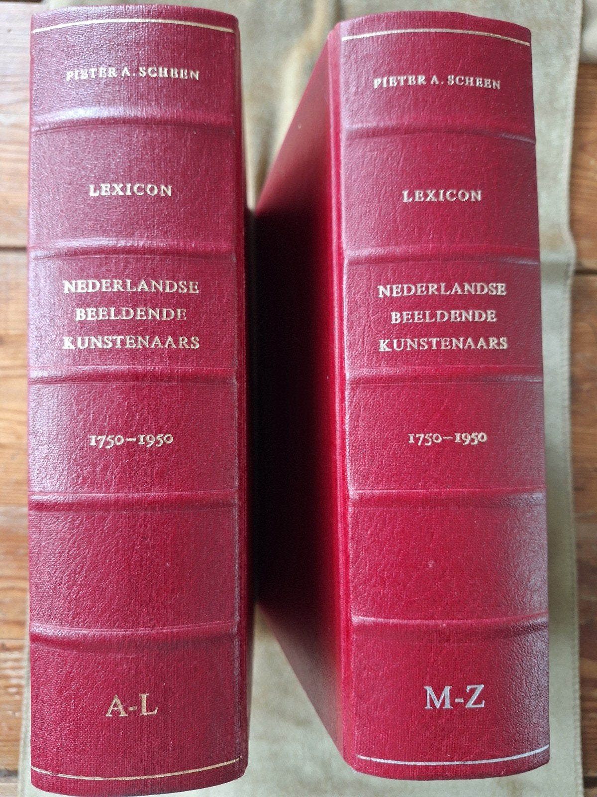 Lexicon Nederlandse Beeldende Kunstenaars 1750-1950,2 delen, Ophalen of Verzenden, Zo goed als nieuw, Overige onderwerpen, Pieter A. Scheen