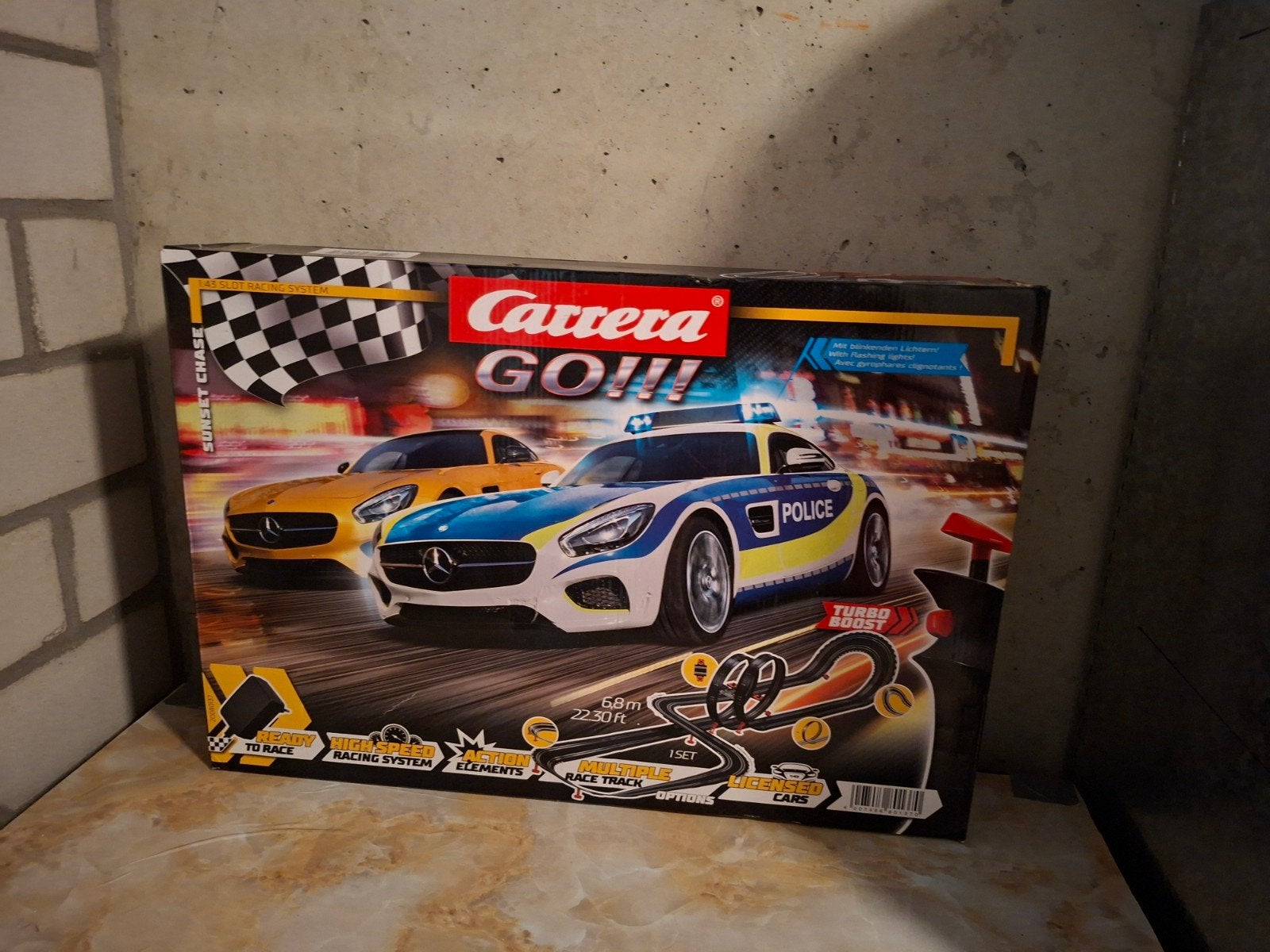 Carrera GO!!! Racebaan - Sunset Chase, Racebaan, Carrera, Ophalen of Verzenden, Zo goed als nieuw