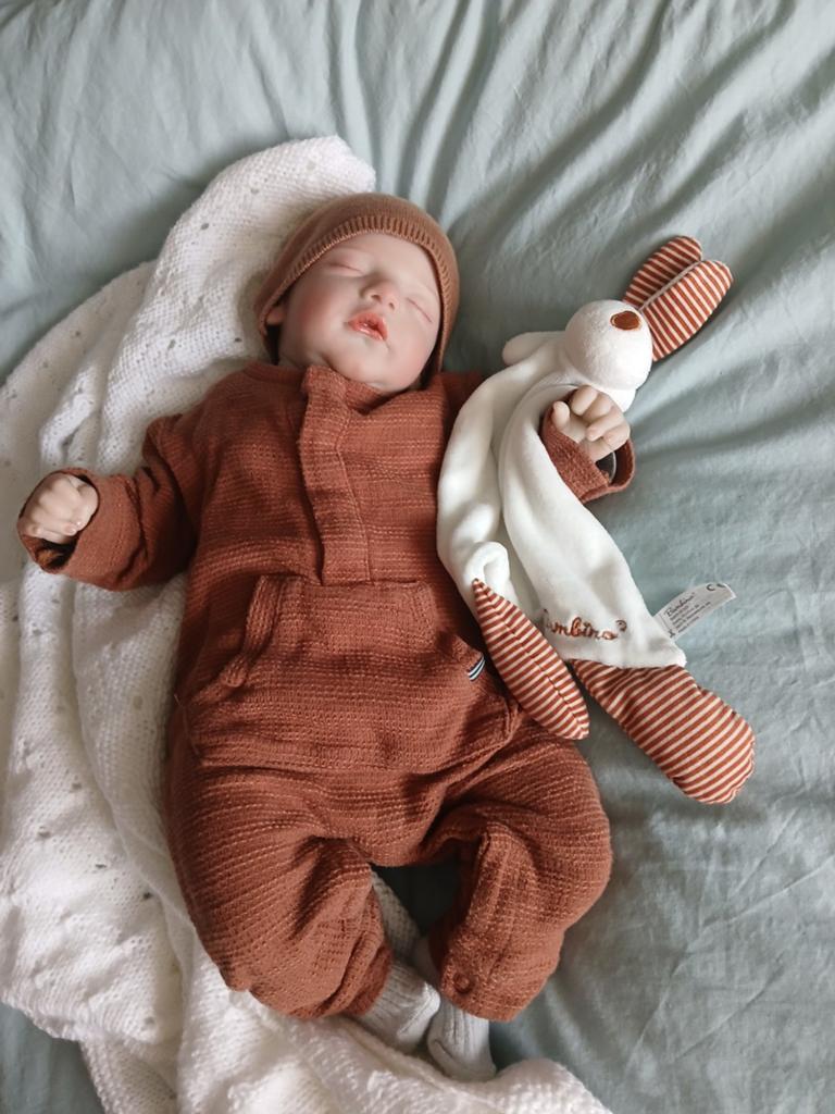Schattige reborn  🧸 Sam, Verzamelen, Poppen, Ophalen of Verzenden, Zo goed als nieuw