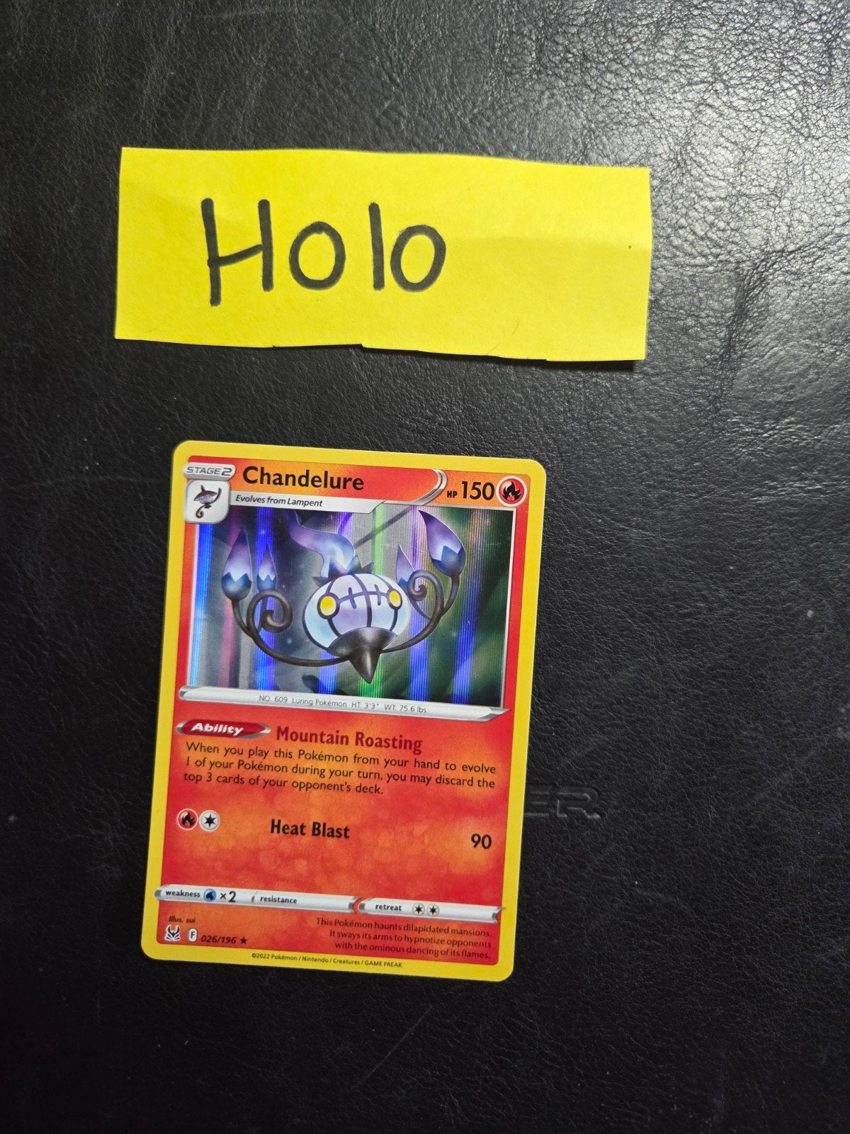 Chandelure 026/196 lost origin, Ophalen of Verzenden, Zo goed als nieuw