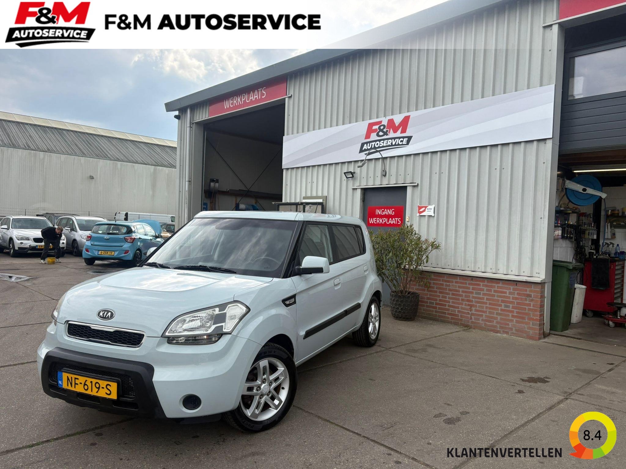 Kia Soul 1.6 X-pect Cool Airco, Auto's, Kia, Voorwielaandrijving, 1591 cc, 4 cilinders, Blauw