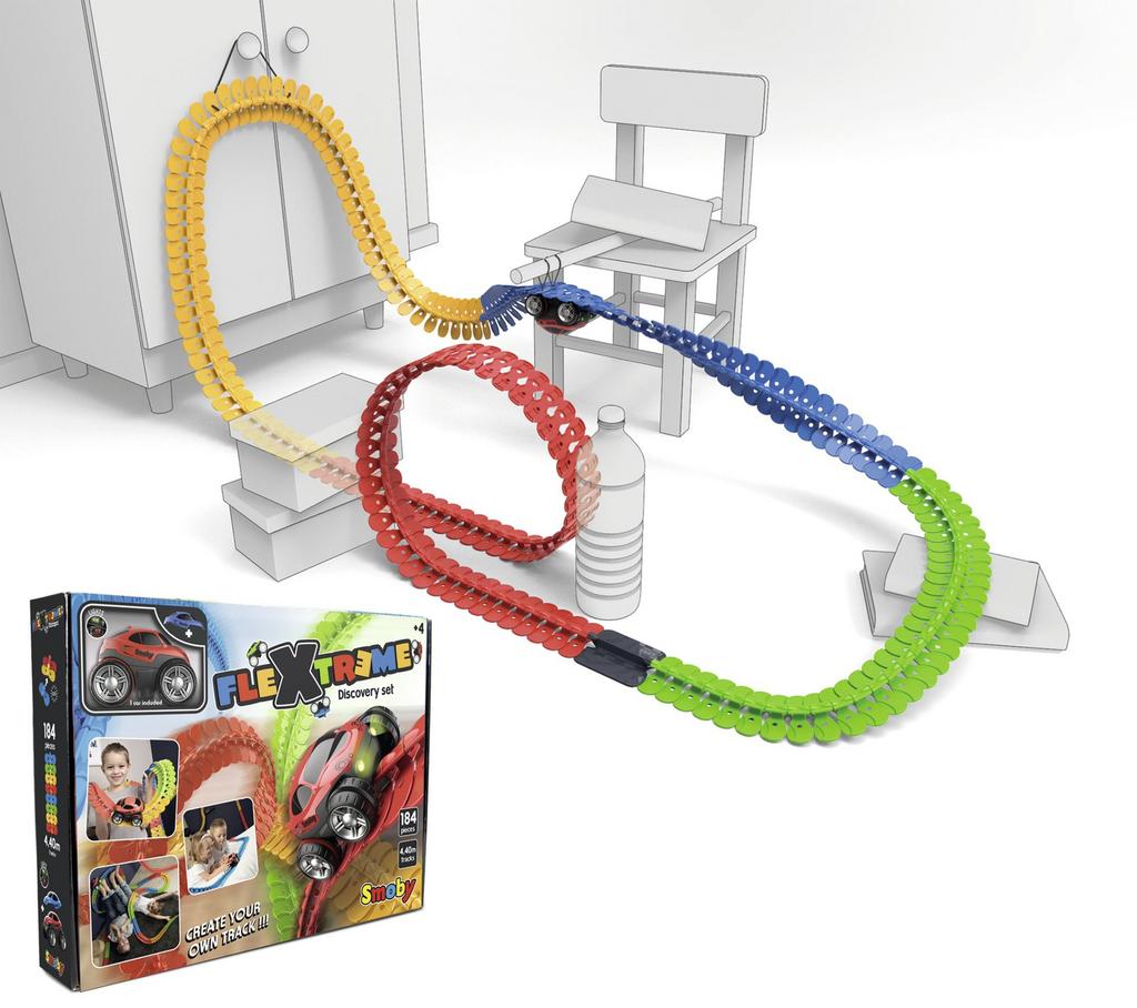 Smoby Flextreme Discovery Racebaan, Ophalen, Zo goed als nieuw, Elektrisch, Overige merken