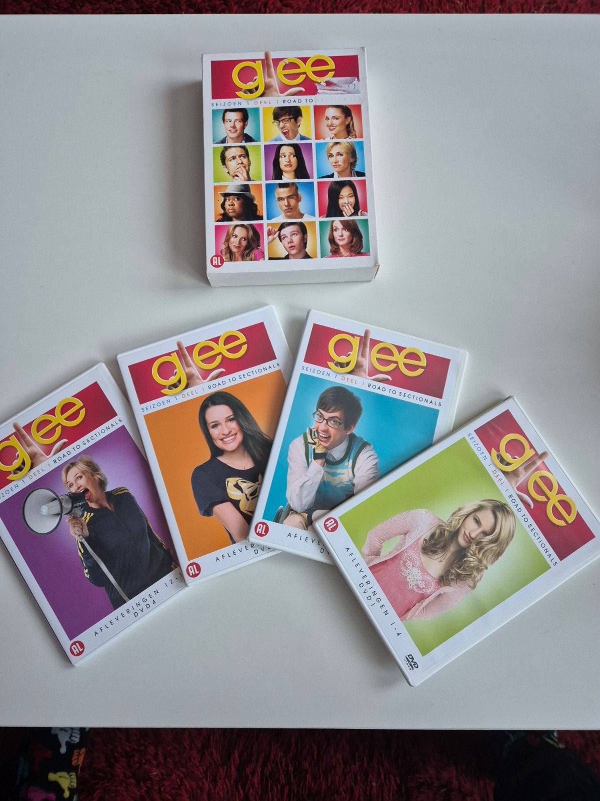 Glee seizoen 1 deel 1 op dvds, Engels, Seizoen 1, Alle leeftijden, Nederlands
