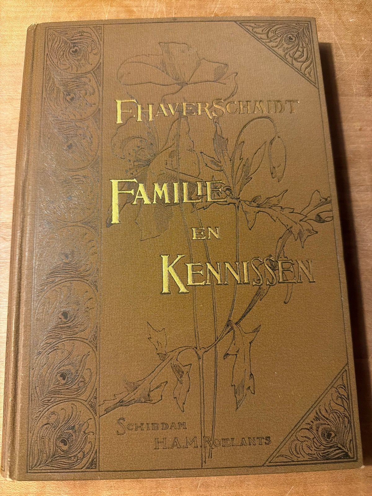 F. Haverschmidt - Familie en Kennissen (1894), Antiek en Kunst, Ophalen of Verzenden