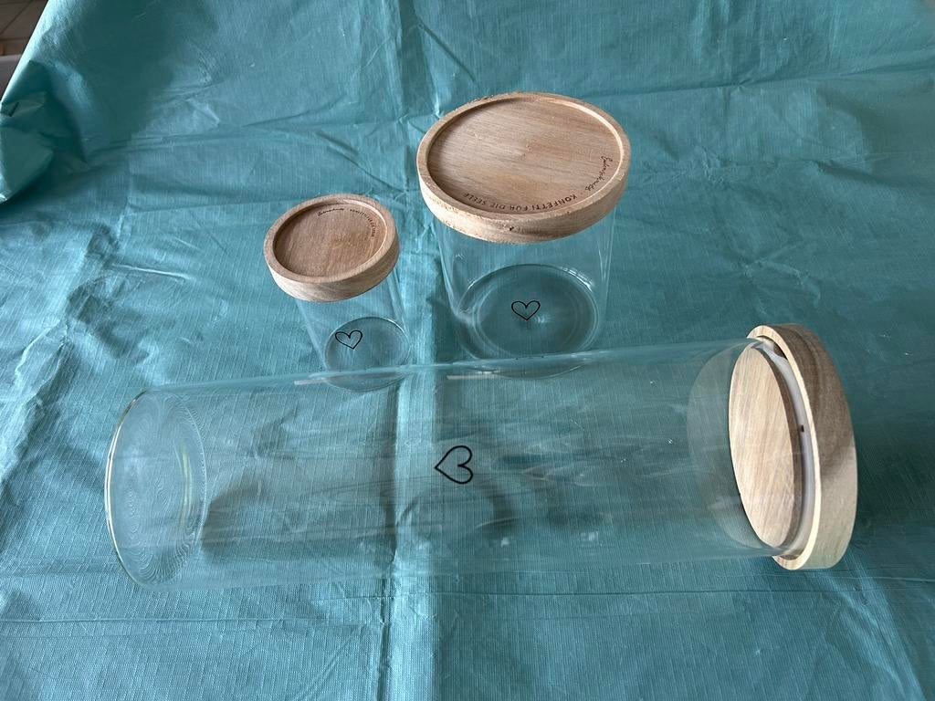 Eulenschnitt voorraadpotten, Glas, Nieuw, Ophalen of Verzenden, Voorraadpot