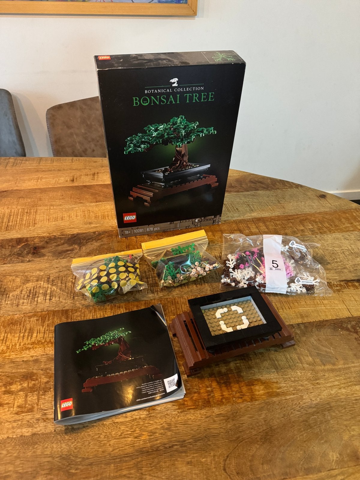 LEGO Bonsai Boom 10281 Botanische Collectie, Ophalen of Verzenden, Zo goed als nieuw, Overige merken