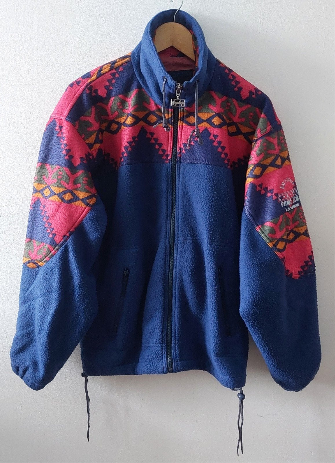 Vintage Retro 80s/90s Fong Leng Gorpcore 3-delige Fleece Set, Fong Leng, Ophalen of Verzenden, Gedragen, Maat 38/40 (M)