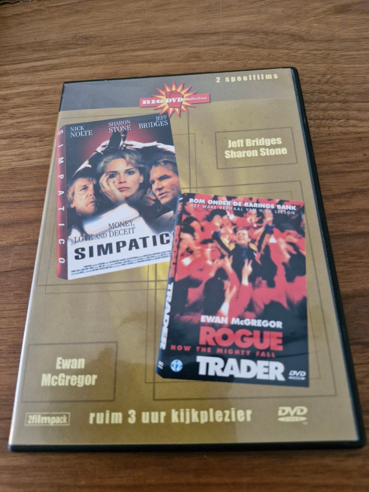 Simpatico & Trader - 2filmpack DVD, Nederlands, Ophalen of Verzenden, Vanaf 12 jaar, Inclusief doosje