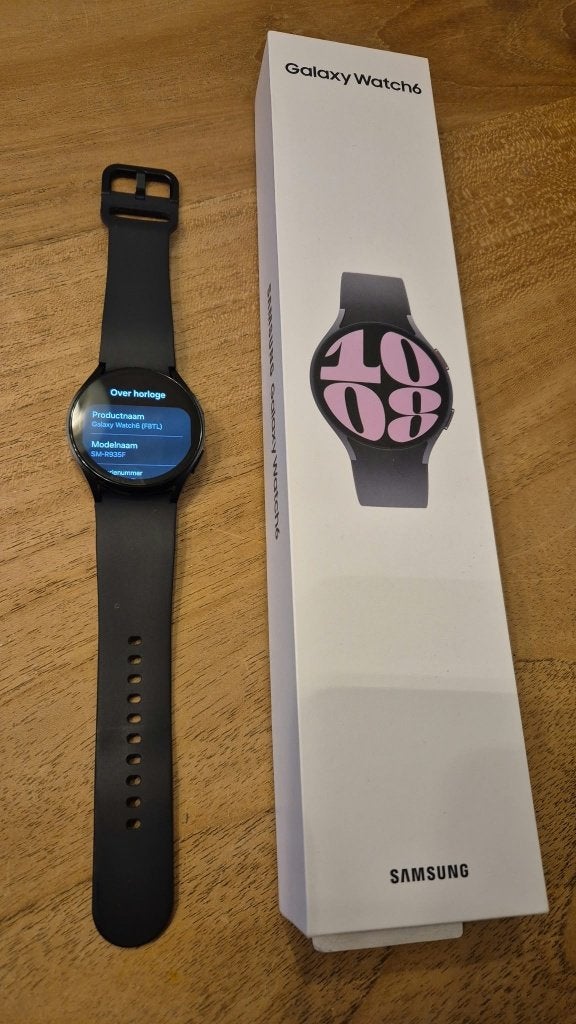 Samsung Galaxy 6 watch horloge LTE (voor E-sim), Ophalen, Stappen, Zwart, Samsung ⌚️