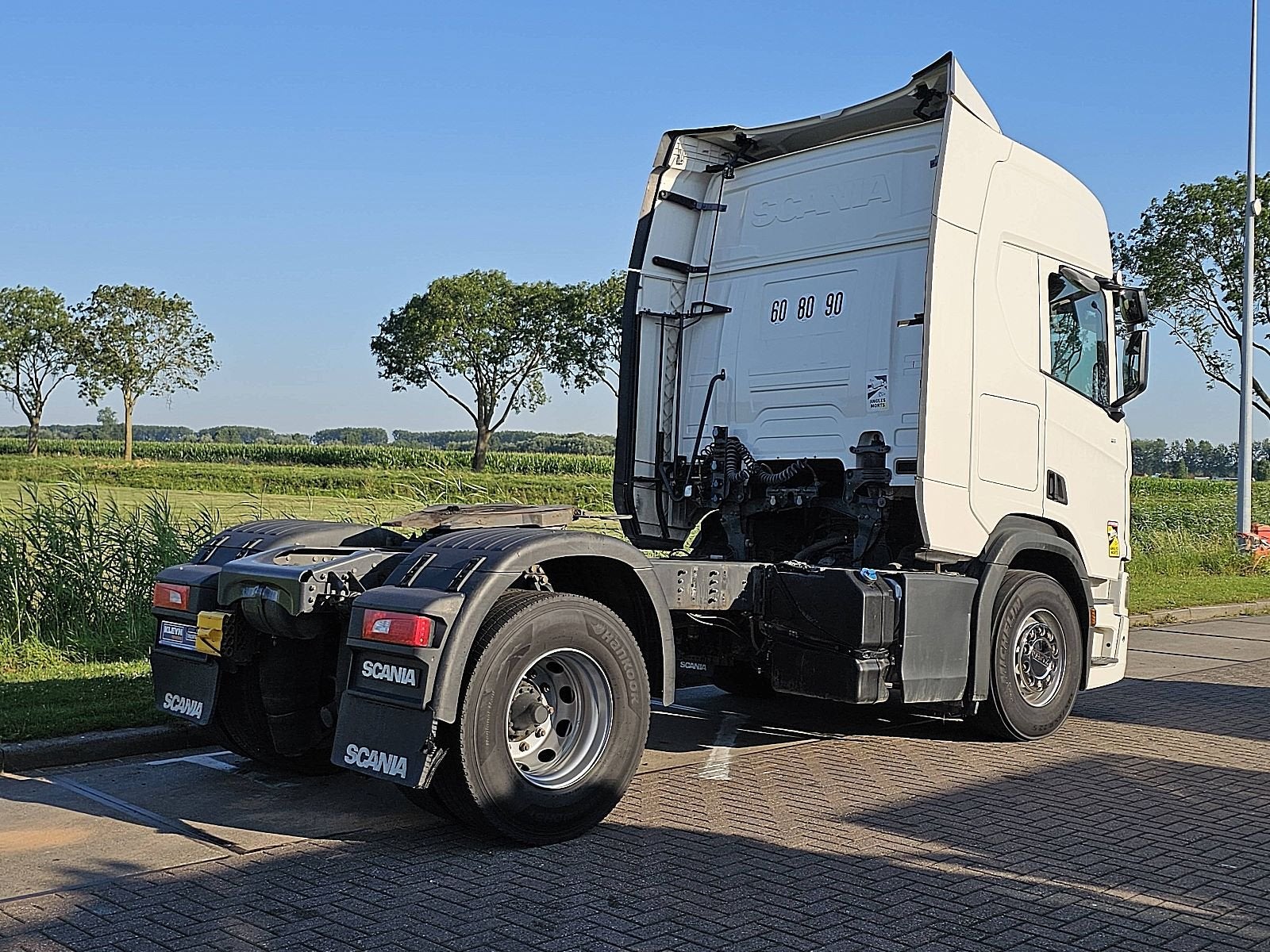 SCANIA R500, Auto's, Vrachtwagens, Automaat, Euro 6, Scania, Wit