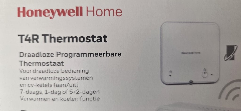 honywell t4r Draadloze kamerthermostaat, Ophalen of Verzenden, Nieuw