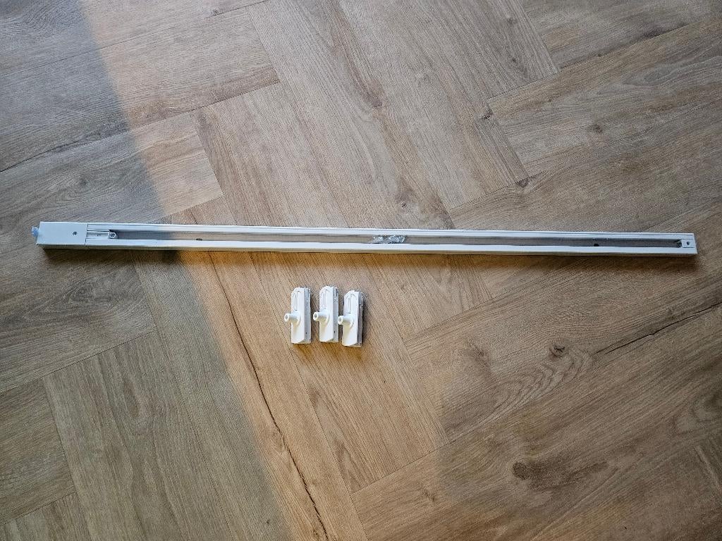 NIEUW 1-fase spanningsrails -inbouw -1 mtr - Rietveld Licht, Ophalen, Metaal of Aluminium, Nieuw, Inbouw